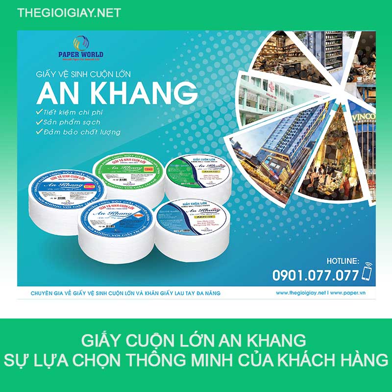 giấy cuộn lớn an khang