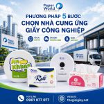 Phương pháp 5 bước chọn nhà cung ứng giấy công nghiệp B2B tối ưu chi phí từ Paper World